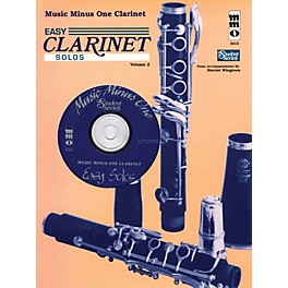 Nektar Easy Clarinet Solos, Vol. II - Student Level Music Minus One Series BK/CD