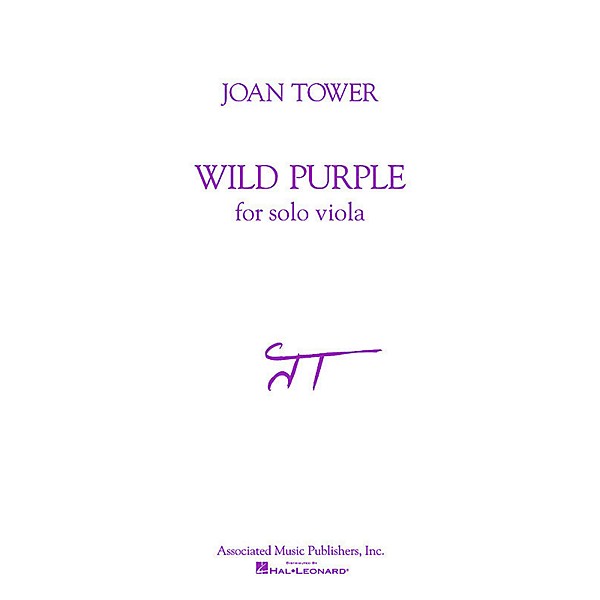 Associated Wild Purple (for Solo Viola) String Solo Series