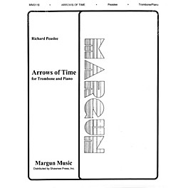 Margun Music Arrows of Time (for Trombone and Piano) Shawnee Press Series