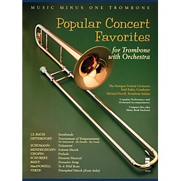 Music Minus One Popular Concert Favorites Music Minus One Series Softcover with CD Composed by Various