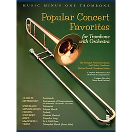 Nektar Popular Concert Favorites Music Minus One Series Softcover with CD Composed by Various