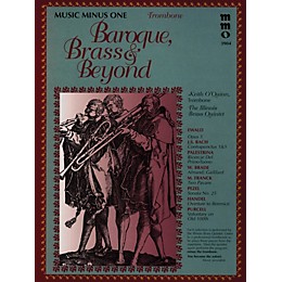 Nektar Baroque, Brass & Beyond (Music Minus One Trombone) Music Minus One Series Softcover with CD by Various