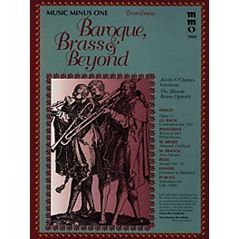 Nektar Baroque, Brass & Beyond (Music Minus One Trombone) Music Minus One Series Softcover with CD by Various