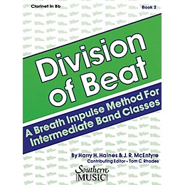 Southern Division of Beat (D.O.B.), Book 2 (Bass Clarinet) Southern Music Series Arranged by Rhodes, Tom