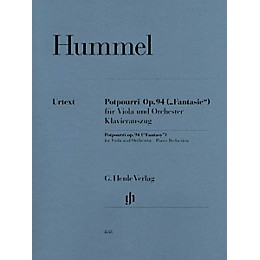 G. Henle Verlag Potpourri Op. 94 (Fantasy) Henle Music Folios Series Softcover