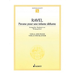 Schott Pavane pour une infante défunte (for Viola and Piano) String Solo Series