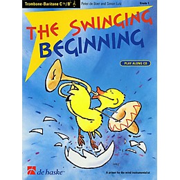 De Haske Music The Swinging Beginning (Trombone) De Haske Play-Along Book Series