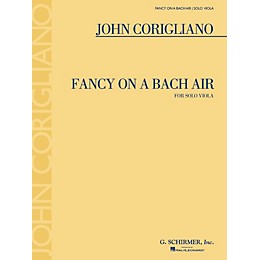 G. Schirmer Fancy on a Bach Air (for Viola Solo) String Series Softcover