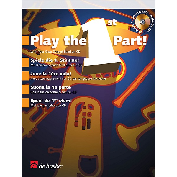 De Haske Music Play the 1st Part! - Bb Clarinet De Haske Play-Along Book Series BK/CD