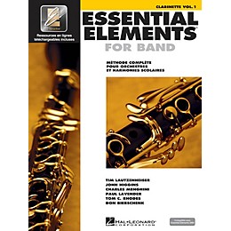 Hal Leonard Essential Elements French Edition EE2000 Clarinet B-flat Essential Elements for Band Series Softcover Media Online