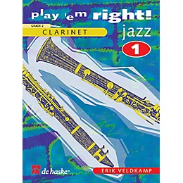 De Haske Music Play 'em Right Jazz - Vol. 1 De Haske Play-Along Book Series