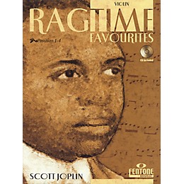 Fentone Ragtime Favourites by Scott Joplin Fentone Instrumental Books Series Softcover with CD