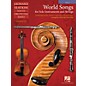 Hal Leonard World Songs for Solo Instruments and Strings Easy Music For Strings Series Softcover by Leonard Slatkin thumbnail