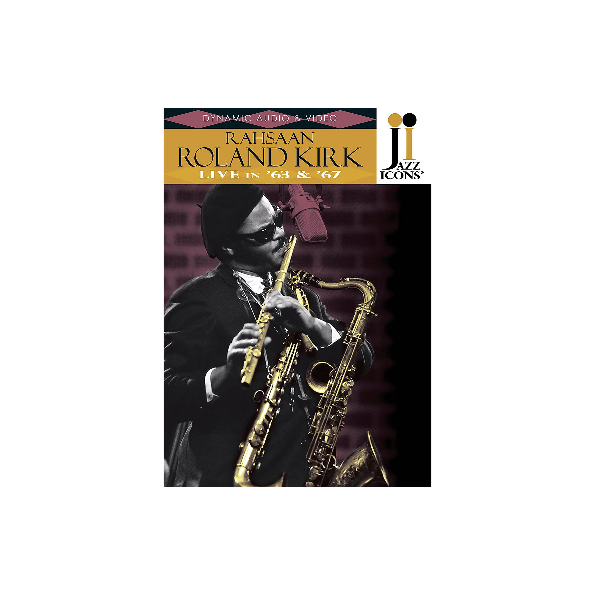 ミュージック RAHSAAN ROLAND KIRK LIVE IN '63 & '67 Jazz Icons Rahsaan Roland Kirk - Live in '63 & '67 (Jazz Icons DVD