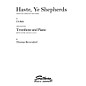 Southern Haste, Ye Shepherds (Trombone) Southern Music Series Arranged by Thomas Beversdorf thumbnail