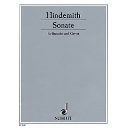 Schott Sonata (1939) (Viola and Piano) Schott Series