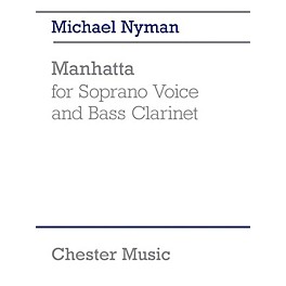 Chester Music Manhatta Music Sales America Series Softcover Composed by Michael Nyman