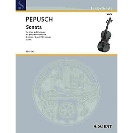 Schott Sonata in D minor (Viola and Piano) Schott Series