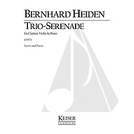 Lauren Keiser Music Publishing Trio-Serenade for Clarinet, Violin and Piano LKM Music Series Composed by Bernhard Heiden