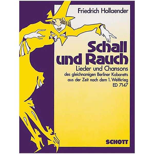 Schott Schall und Rauch (German Text) Schott Series  by Friedrich Holländer