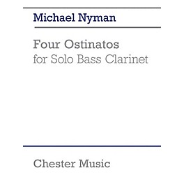 Chester Music 4 Ostinatos for Solo Bass Clarinet Music Sales America Series Softcover