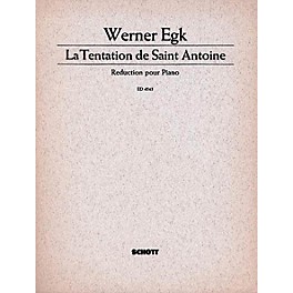 Schott Tentation De St. Antoine Schott Series  by Werner Egk