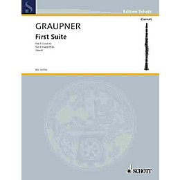 Schott First Suite Schott Series Composed by Johann Christoph Graupner Arranged by Edgar Hubert Hunt