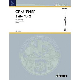 Schott Second Suite Schott Series Composed by Johann Christoph Graupner Arranged by Edgar Hubert Hunt