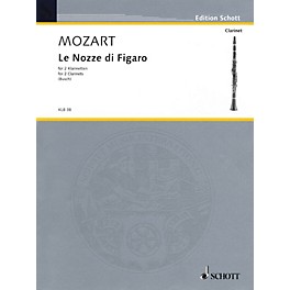 Schott Le Nozze di Figaro Schott Softcover Composed by Wolfgang Amadeus Mozart Arranged by Johann Georg Busch