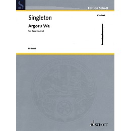 Schott Argoru Va for Bass Clarinet Woodwind Solo Series Softcover