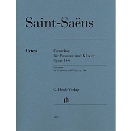 G. Henle Verlag Cavatine, Op. 144 Henle Music Folios Softcover Composed by Camille Saint-Saens Edited by Dominik Rahmer