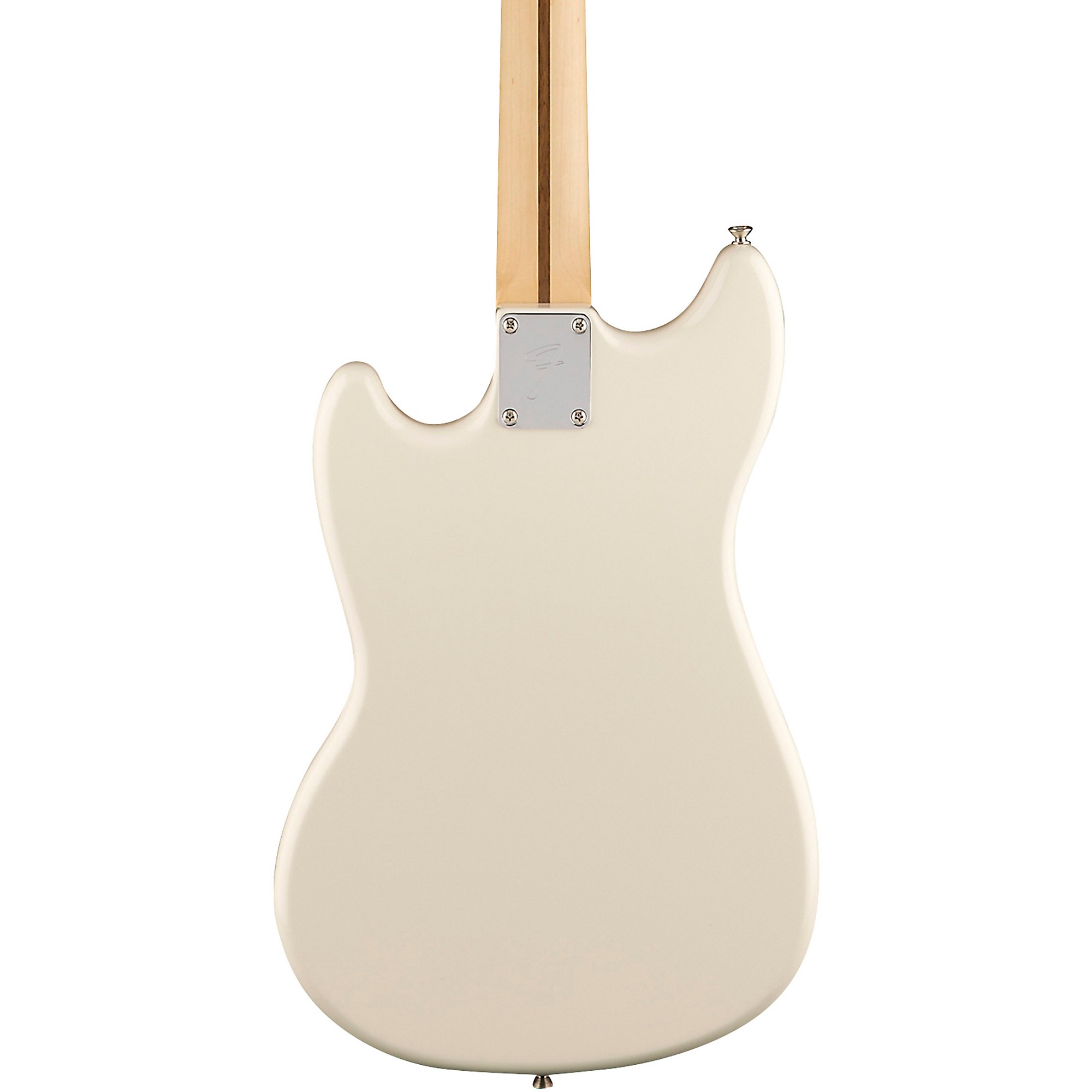 Fender Mustang PJ Bass Pau Ferro Fingerboard Olympic White