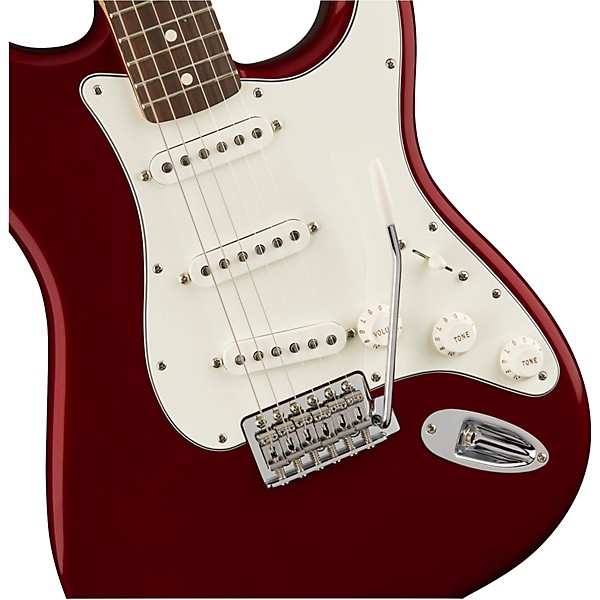 Fender Standard Stratocaster Pau Ferro Fingerboard Candy Apple Red