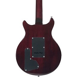Hamer Sunburst Archtop Electric Guitar Dark Cherry Burst