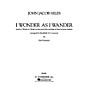 G. Schirmer I Wonder As I Wander Composed by John Jacob Niles Edited by F Gramann thumbnail