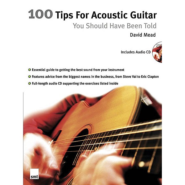 Music Sales 100 Tips for Acoustic Guitar You Should Have Been Told Music Sales America BK/CD by David Mead