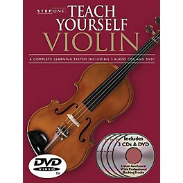 Music Sales Step One: Teach Yourself Violin Course Music Sales America Series Softcover with DVD by Antoine Silverman