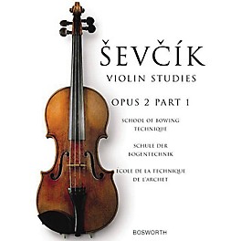 Music Sales The Original Sevcik Violin Studies: School of Bowing Technique Part 1 Music Sales America Series