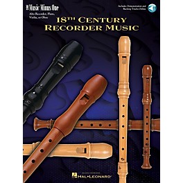 Nektar 18th Century Recorder Music (Deluxe 2-CD Set) Music Minus One Series Softcover with CD by Various