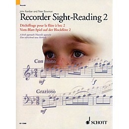 Schott Recorder Sight-Reading 2 Misc Series Written by John Kember