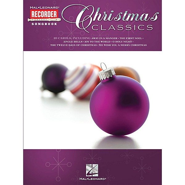 Hal Leonard Christmas Classics (Hal Leonard Recorder Songbook) Recorder Series Softcover