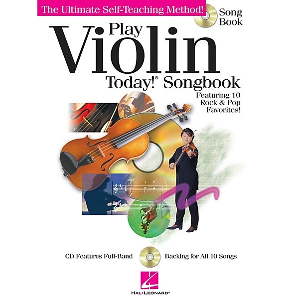 Hal Leonard Play Violin Today! Songbook Play Today Instructional Series Series Softcover with CD by Various Authors