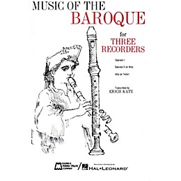 Edward B. Marks Music Company Music of the Baroque (Score & Parts) Recorder Ensemble Series by Various