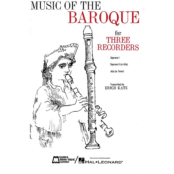 Edward B. Marks Music Company Music of the Baroque (Score & Parts) Recorder Ensemble Series by Various