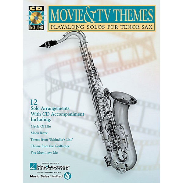 Hal Leonard Movie & TV Themes (Play-Along Solos) Instrumental Play-Along Series Book with CD