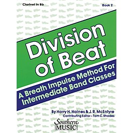 Southern Division of Beat (D.O.B.), Book 2 (Tenor Saxophone) Southern Music Series Arranged by Rhodes, Tom