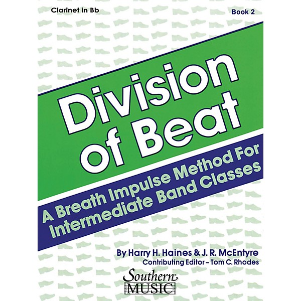 Southern Division of Beat (D.O.B.), Book 2 (Tenor Saxophone) Southern Music Series Arranged by Rhodes, Tom