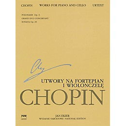 PWM Works for Piano and Cello (Chopin National Edition 23A, Vol. XVI) PWM Series Softcover