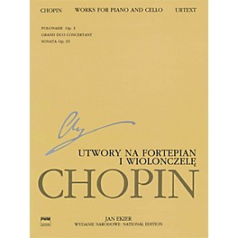 PWM Works for Piano and Cello (Chopin National Edition 23A, Vol. XVI) PWM Series Softcover