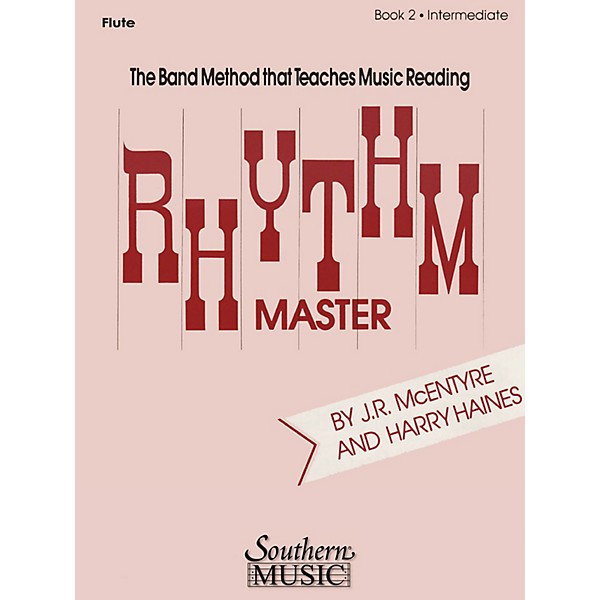Southern Rhythm Master - Book 2 (Intermediate) (Tenor Saxophone) Southern Music Series  by Harry Haines